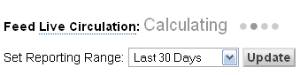 Feed Live Circulation (Calculating...)