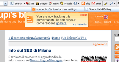 Comments Bookmarlet