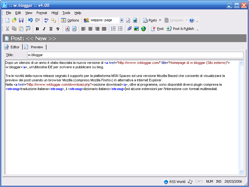 w.bloggar 4.0