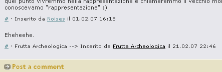 Commenti frutta archeologica