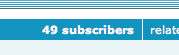 Bloglines subscribers