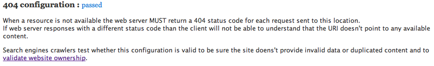 404 Configuration test