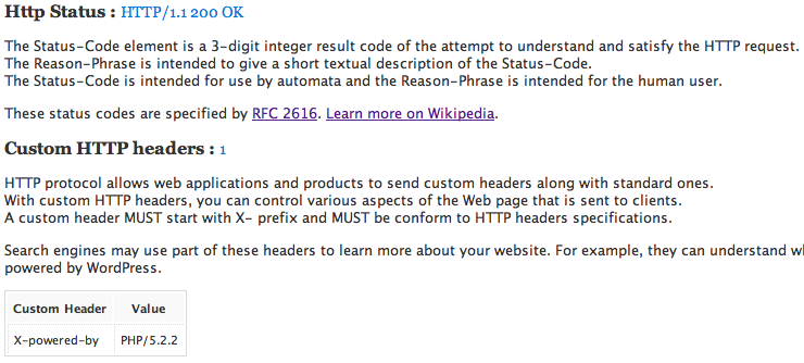 Http Headers