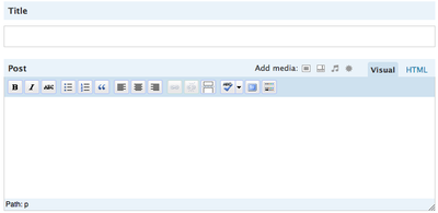 WordPress Editor