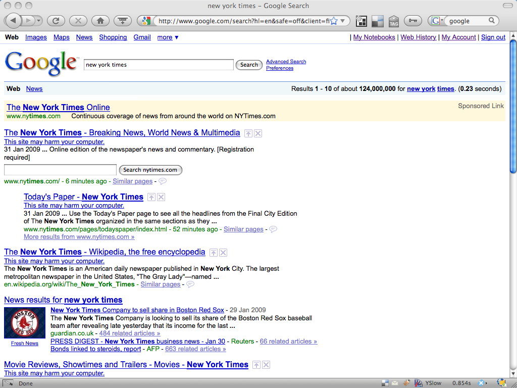 Google Stopbadware Bug (EN)